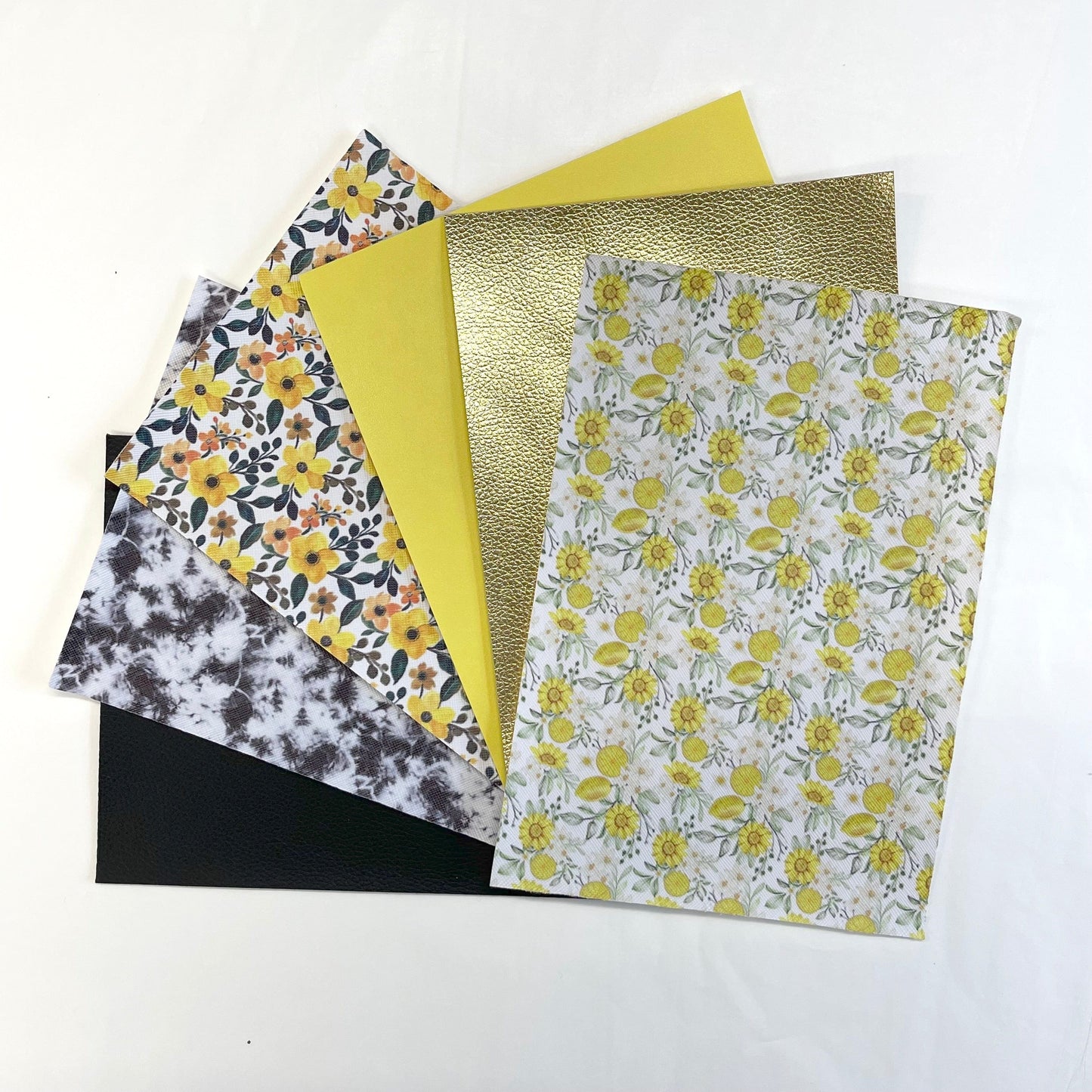 Leatherette Promotions Bumble Bees Kit Themed or Random Mystery: 6 Leatherette Half Sheet (15*20cm) Set, Summer Promotions